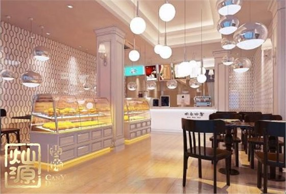南宁甜品店装修效果图
