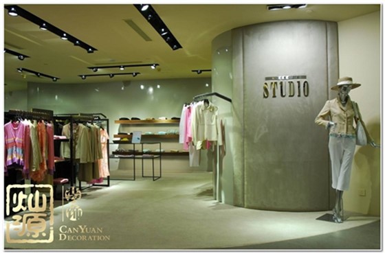 南宁服装店装修效果图