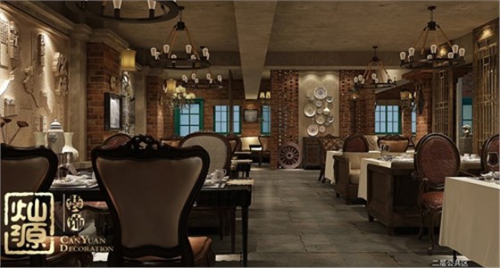 南宁餐厅装修效果图