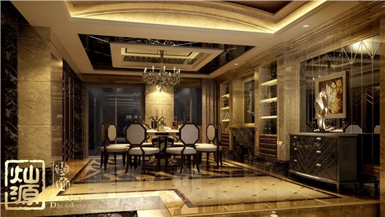 南宁餐厅装修效果图