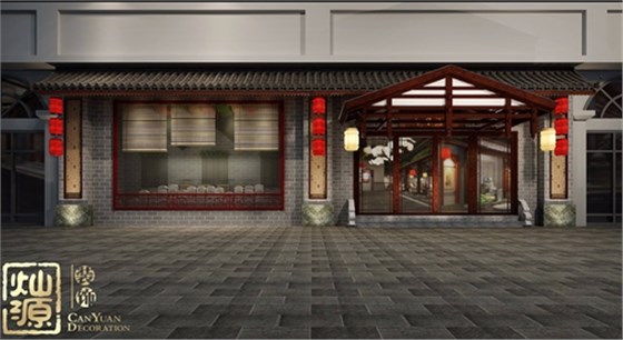 南宁餐厅装修效果图