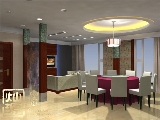 南宁餐厅装修效果图