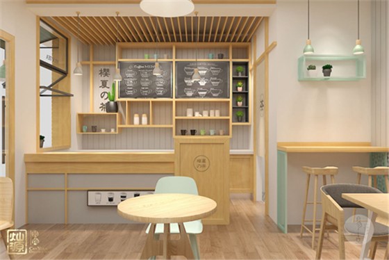奶茶店装修
