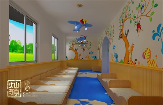幼儿园装修设计墙面装饰效果图