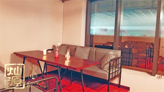 40平米奶茶店真实图 简约风格奶茶店装修出你的梦