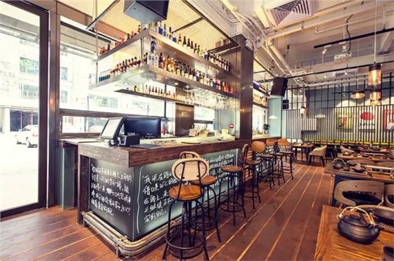 酒店吧台设计图片-灿源