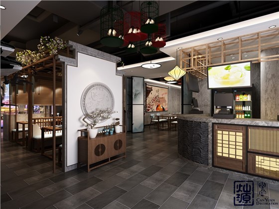 中式餐厅设计装修效果图 中式餐厅设计装修效果图