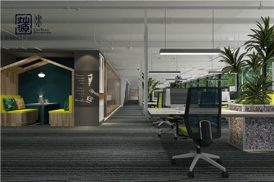 办公空间设计效果图