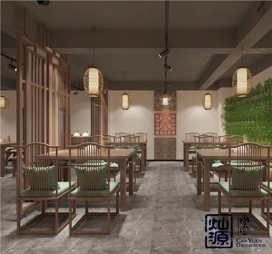 中式餐厅设计装修效果图 中式餐厅设计装修效果图