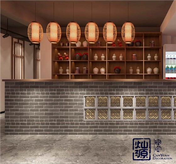 中式餐厅设计装修效果图 中式餐厅设计装修效果图