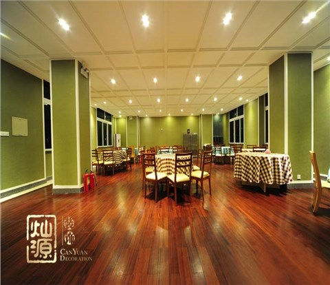 高新区企业总部厂房办公室设计装修案例-灿源装饰