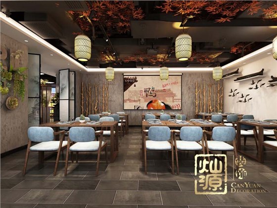南宁餐饮空间设计装修效果图