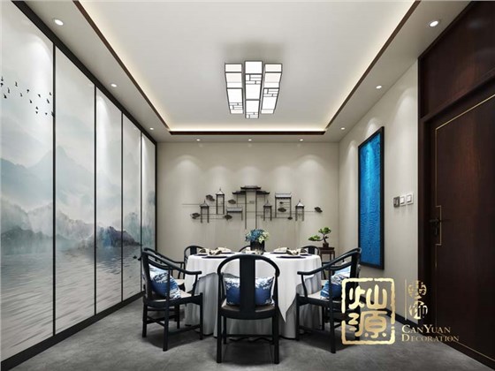 南宁餐饮空间设计装修包间效果图