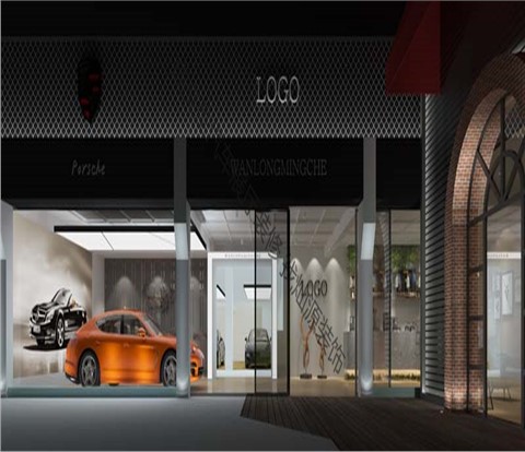 万隆汽车展厅设计装修案例-灿源装饰