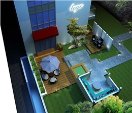 “暗夜里绽放的热情玫瑰”——神秘优雅的法式工业风南宁售楼部设计装修案例