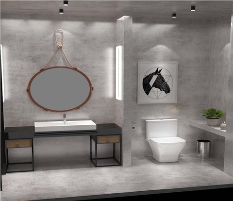 “暗夜里绽放的热情玫瑰”——神秘优雅的法式工业风南宁售楼部设计装修案例