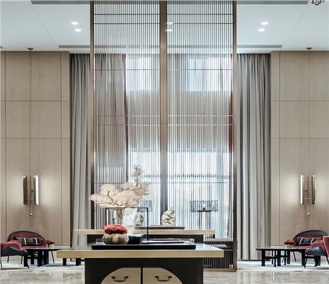 “综合展示与销售功能，用精致彰显品牌实力！”——金科博翠山南宁售楼部设计装修案例—灿源装饰