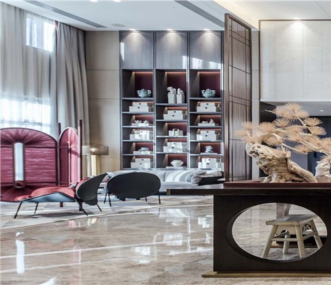 “综合展示与销售功能，用精致彰显品牌实力！”——金科博翠山南宁售楼部设计装修案例—灿源装饰