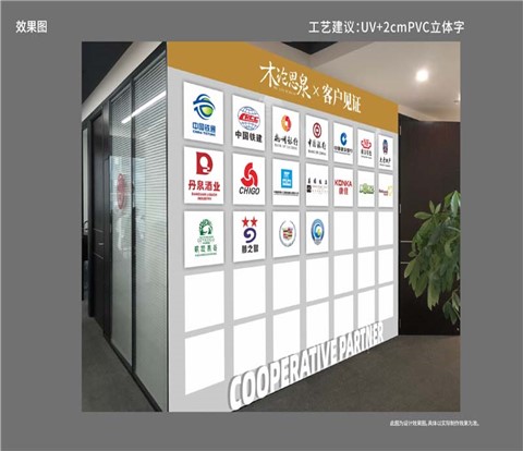 办公室墙面设计文化墙案例-灿源装饰