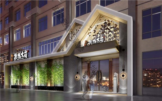 餐厅装修门头效果图