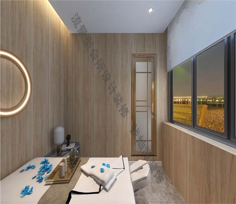 “专属温馨设计，打造小平米氛围感成本装修”——光明.澜湾九里南宁按摩足浴会所设计装修案例-灿源装饰