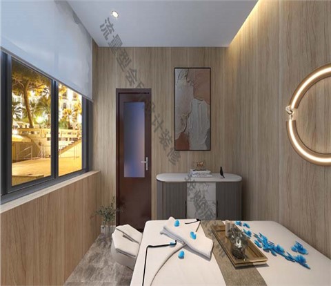 “专属温馨设计，打造小平米氛围感成本装修”——光明.澜湾九里南宁按摩足浴会所设计装修案例-灿源装饰