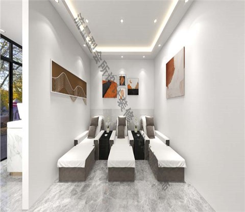 “专属温馨设计，打造小平米氛围感成本装修”——光明.澜湾九里南宁按摩足浴会所设计装修案例-灿源装饰