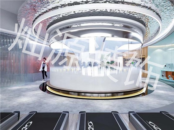 健身房设计效果图&mdash;灿源装饰