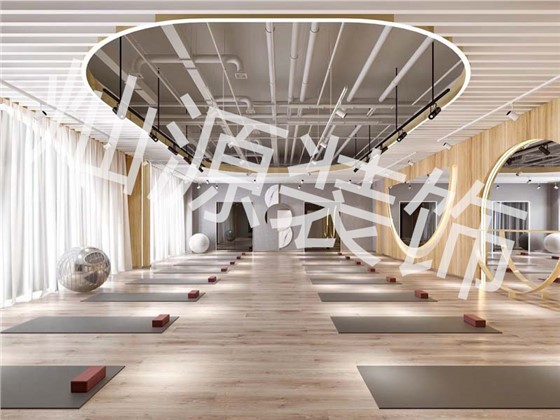 健身房设计效果图&mdash;灿源装饰