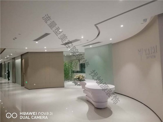 南宁美容院装修实景图&mdash;灿源装饰